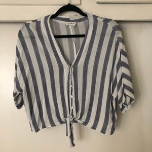 Short sleeve loose top